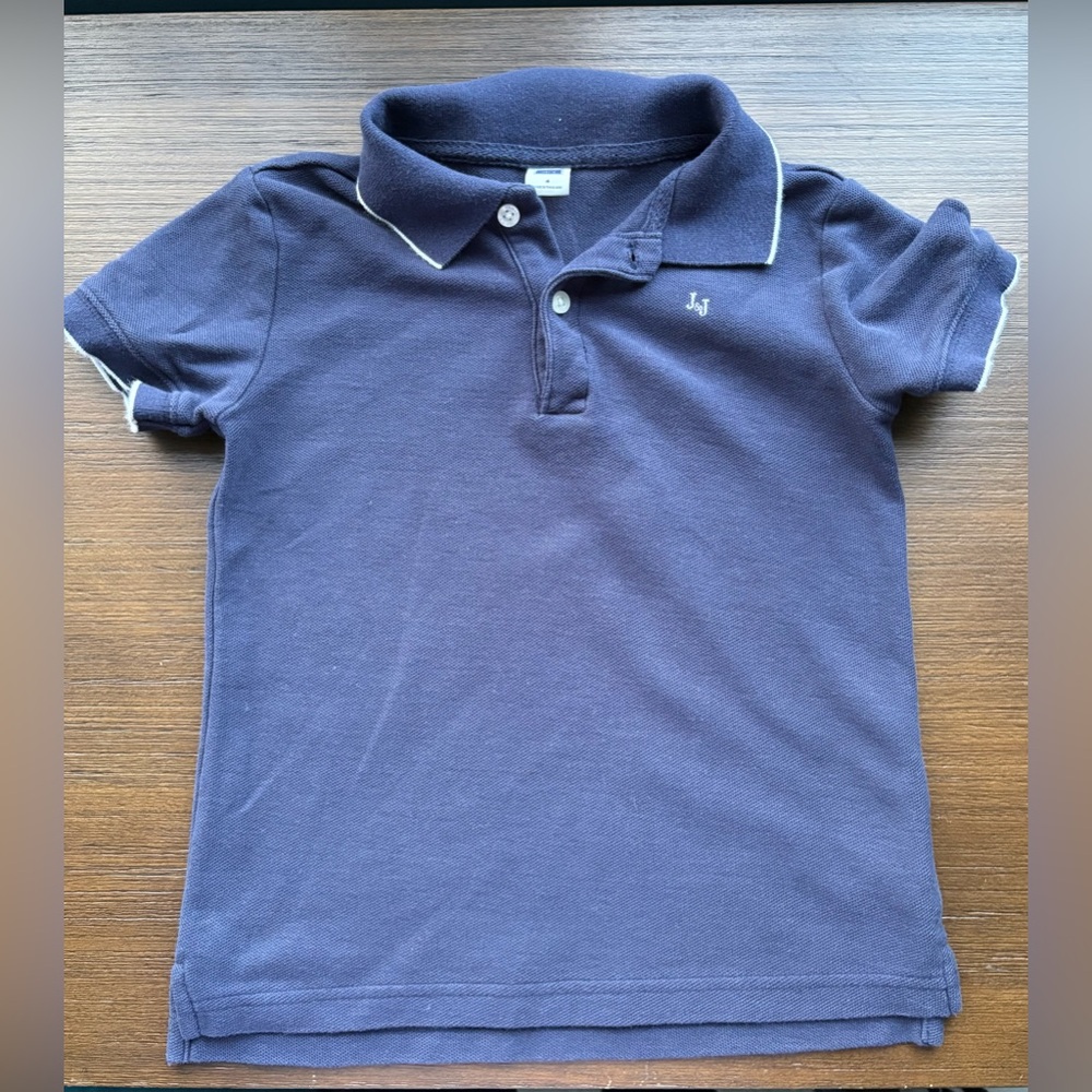 Jane and Jack, Navy Polo, Size 4